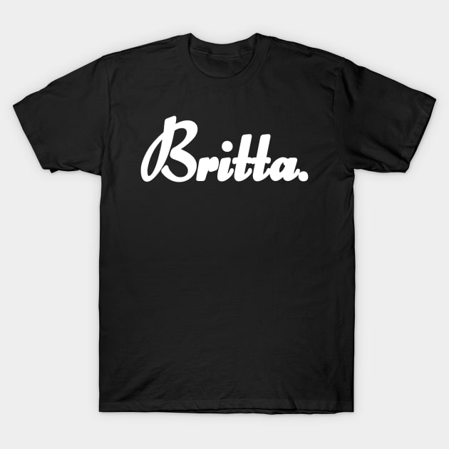 Name Britta T-Shirt by CanCreate